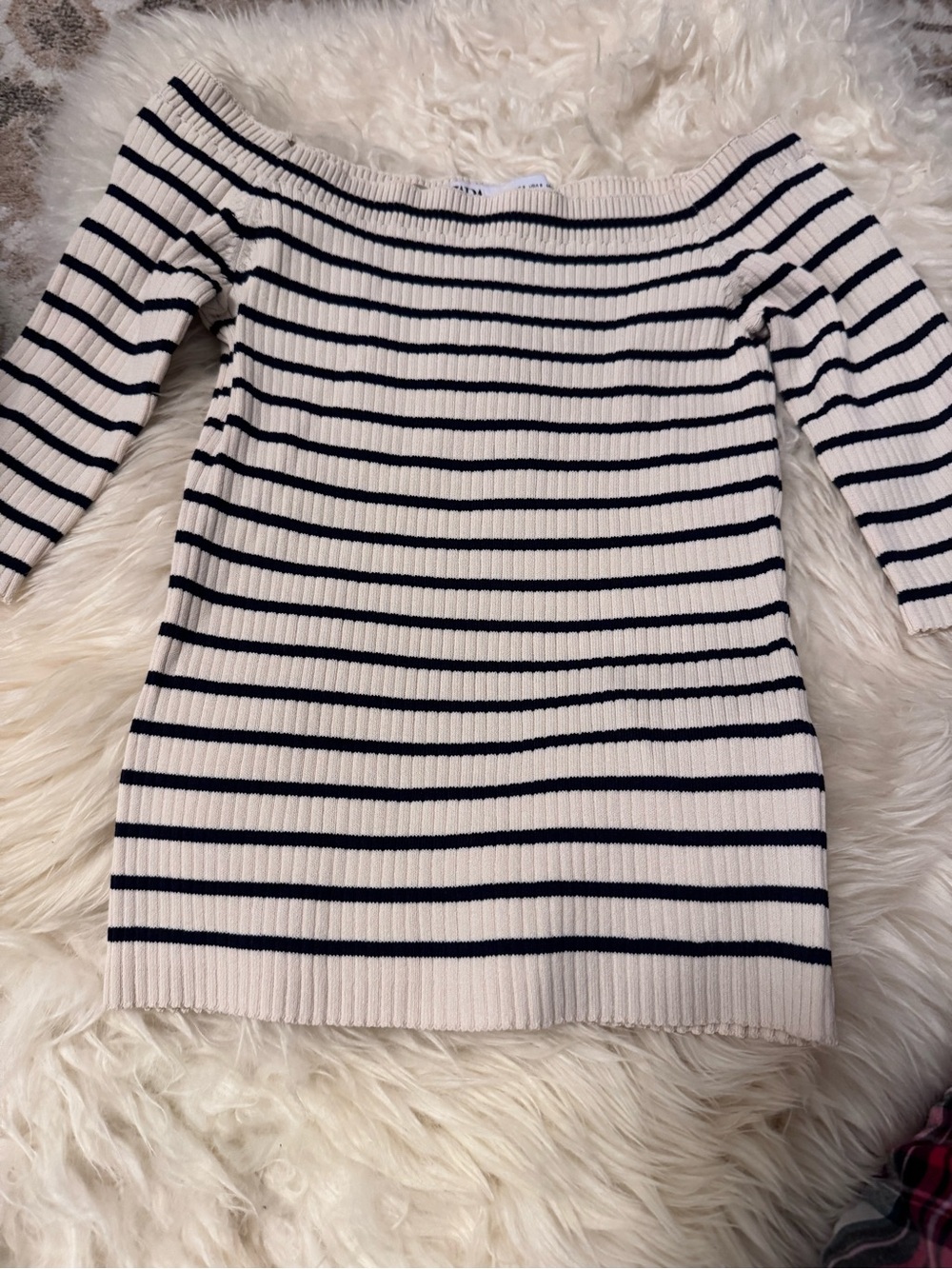 Zara Off the Shoulder Shirt